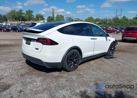 2023 Tesla Model X Plaid Tri Motor All-Wheel Drive из США, поврежденный, VIN 7SAXCBE69PF429215